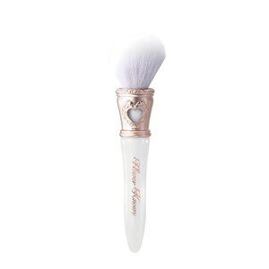 Flower Knows Bunny Garden Angled Blush Brush Pearl White NIB